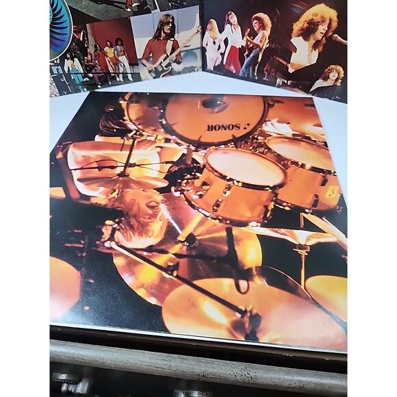 Journey - Captured Double Vinyl LP 1981 - Poster Included - Picture 5 of 10